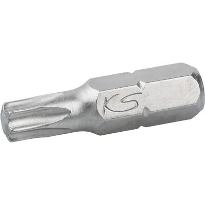 Embout Torx T15 Ks Tools - 25mm - Nickelé - Publicité Embout Torx T15 Ks Tools - 25mm - Nickelé - Publicité