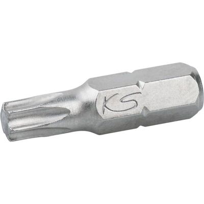Ks Tools T25 Poinçon Torx - 25mm Nickelé - Embout de tournevis - Publicité Ks Tools T25 Poinçon Torx - 25mm Nickelé - Embout de tournevis - Publicité