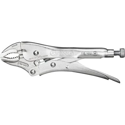 KS Tools Nikkelgeplateerde Vergrendelingspijpen - Verstelbaar 220mm - Zware Constructie KS Tools Nikkelgeplateerde Vergrendelingspijpen - Verstelbaar 220mm - Zware Constructie