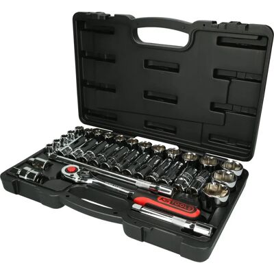 KS Tools 918.0635 Sats med hylsor - 35 delar, Flank Traction KS Tools 918.0635 Sats med hylsor - 35 delar, Flank Traction