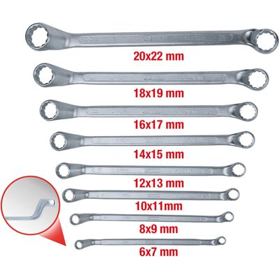 KS Tools 517.0248 Set di chiavi a doppio anello - Chiavi a brugola KS Tools 517.0248 Set di chiavi a doppio anello - Chiavi a brugola