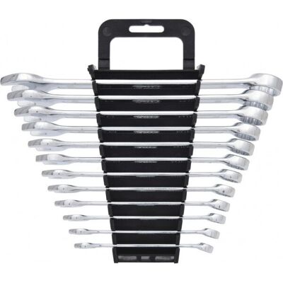 KS Tools 517.0052 Wrench Set - 12 Sizes Chrome Vanadium Steel KS Tools 517.0052 Wrench Set - 12 Sizes Chrome Vanadium Steel