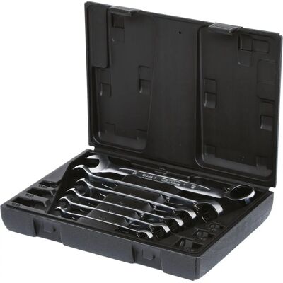KS Tools 503.4646 Ratschen-Ratschenschlüssel-Set - Chrom-Vanadium KS Tools 503.4646 Ratschen-Ratschenschlüssel-Set - Chrom-Vanadium