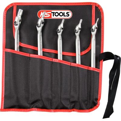 KS Tools 517.0320 - Set chiavi doppie - Torx - 5 pezzi KS Tools 517.0320 - Set chiavi doppie - Torx - 5 pezzi