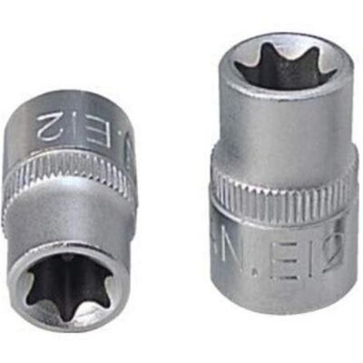 Ks Tools E20 Douille - 3/8 pouce, Chrome satiné mat, Profil profond - Publicité Ks Tools E20 Douille - 3/8 pouce, Chrome satiné mat, Profil profond - Publicité