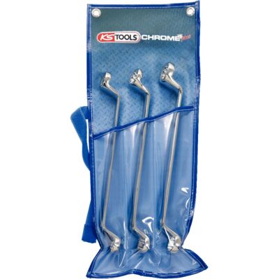 KS Tools 518.0843 Set Chiavi Doppio Anello Chromeplus - Chiave KS Tools 518.0843 Set Chiavi Doppio Anello Chromeplus - Chiave