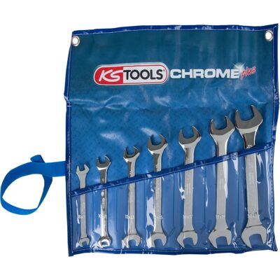KS Tools 518.0747 CHROMEplus Doppel-Maulschlüssel-Set (7-tlg.) - Schraubenschlüssel KS Tools 518.0747 CHROMEplus Doppel-Maulschlüssel-Set (7-tlg.) - Schraubenschlüssel