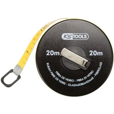 KS Tools 20 m Measuring Tape with Plastic Band - Measuring Tape KS Tools 20 m Measuring Tape with Plastic Band - Measuring Tape