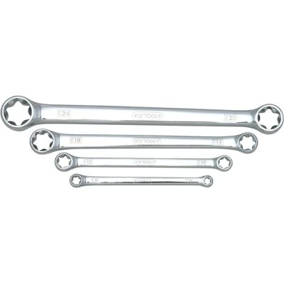 KS Tools E-TORX Set - 4-teilig Chrom-Vanadium Schlüssel KS Tools E-TORX Set - 4-teilig Chrom-Vanadium Schlüssel