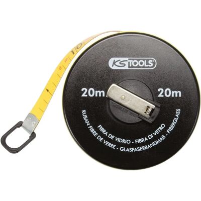 KS Tools 300.0040 Taśma miernicza - Włókno szklane, 10m, CE III KS Tools 300.0040 Taśma miernicza - Włókno szklane, 10m, CE III
