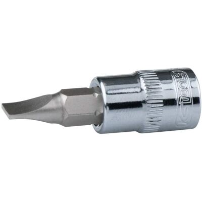 KS Tools 918.1491 1/4" Chrome Plus Bit-Stecknuss Schlitz - 7 mm KS Tools 918.1491 1/4" Chrome Plus Bit-Stecknuss Schlitz - 7 mm