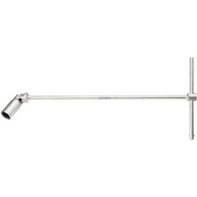 KS TOOLS 517.1132 Spark Plug Wrench - 12-Point Double Hex, Universal, Chrome-Vanadium Steel KS TOOLS 517.1132 Spark Plug Wrench - 12-Point Double Hex, Universal, Chrome-Vanadium Steel
