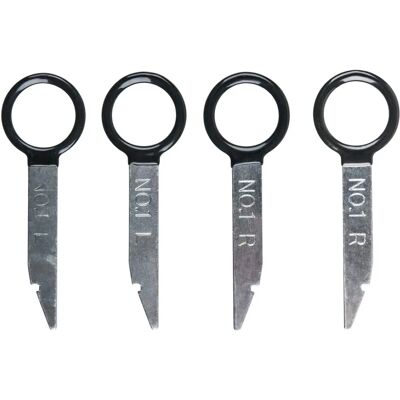 KSTOOLS Ks tools Narzędzie do odblokowywania radia/nawigacji - 4 sztuki KSTOOLS Ks tools Narzędzie do odblokowywania radia/nawigacji - 4 sztuki