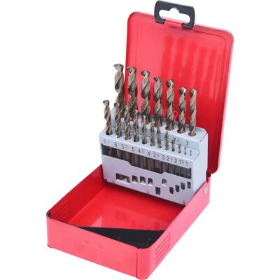 KS Tools 330.3610 borrset - Stål, 1-10mm, 19 st KS Tools 330.3610 borrset - Stål, 1-10mm, 19 st