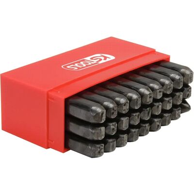 KS Tools Buchstaben-Prägestempel-Satz - A-Z, 27 Teile, DIN 1451 KS Tools Buchstaben-Prägestempel-Satz - A-Z, 27 Teile, DIN 1451