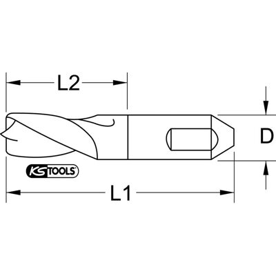 KS Tools 330.2125 Bohrerset - 5 Stück - Hochpräziser HSS-G KS Tools 330.2125 Bohrerset - 5 Stück - Hochpräziser HSS-G