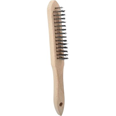 Brosse métallique KS Tools - Acier inoxydable, 3 rangs, 290mm - Publicité Brosse métallique KS Tools - Acier inoxydable, 3 rangs, 290mm - Publicité