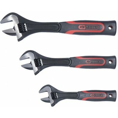 Conjunto de chaves ajustáveis KS Tools 577.0199 Conjunto de chaves ajustáveis KS Tools 577.0199