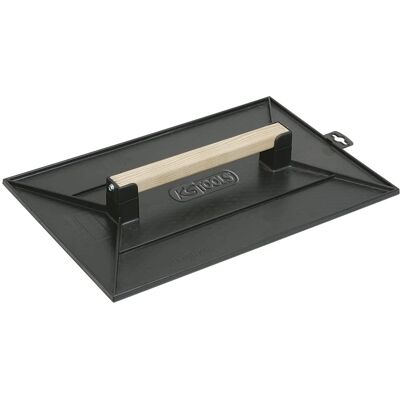 Spatule rectangulaire noire KS Tools - 180x270 mm - Poignée en bois Spatule rectangulaire noire KS Tools - 180x270 mm - Poignée en bois