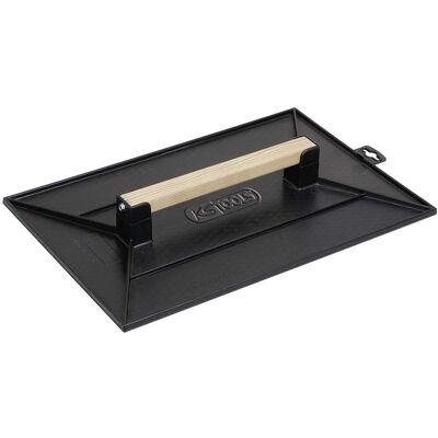 Ks Tools Spatule Rectangulaire - Surface à cellules - Poignée en bois - Plaque arrière en plastique - Spatule Ks Tools Spatule Rectangulaire - Surface à cellules - Poignée en bois - Plaque arrière en plastique - Spatule