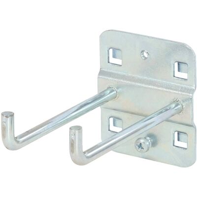 Ks Tools Doppelte Werkzeughalter - 6mm, 75mm, Stahl, 90° Neigung Ks Tools Doppelte Werkzeughalter - 6mm, 75mm, Stahl, 90° Neigung