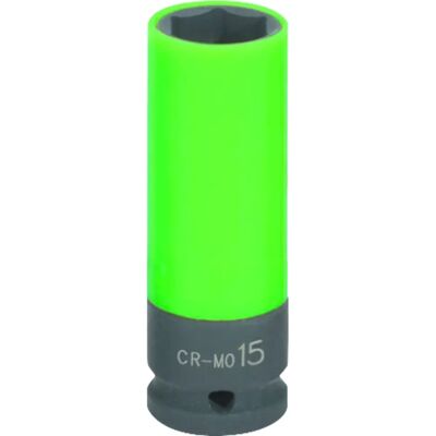 KS Tools Impact Socket - 19mm, Groen, Lange uitvoering - Impact Socket KS Tools Impact Socket - 19mm, Groen, Lange uitvoering - Impact Socket