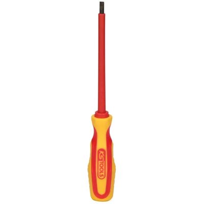 KS Tools Ergotorque VDE Flachschraubendreher - 4mm - Schraubenzieher KS Tools Ergotorque VDE Flachschraubendreher - 4mm - Schraubenzieher