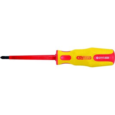 KSTOOLS Ks Tools PH2 VDE Isolierter Schraubenzieher KSTOOLS Ks Tools PH2 VDE Isolierter Schraubenzieher