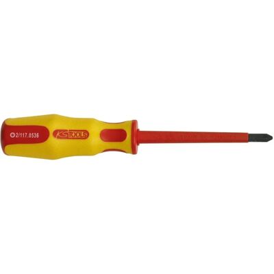 KS Tools Ergotorque PZ2 Schraubendreher - VDE sicher isoliert KS Tools Ergotorque PZ2 Schraubendreher - VDE sicher isoliert
