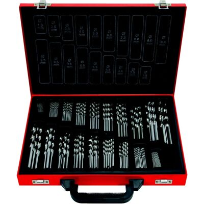 Conjunto de brocas KS Tools 330.3640 - 170 peças, HSS-G Co 5 Conjunto de brocas KS Tools 330.3640 - 170 peças, HSS-G Co 5
