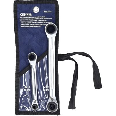 KS Tools 503.4655 GEARplus umschaltbarer Doppel-Ratschenringschlüssel-Satz KS Tools 503.4655 GEARplus umschaltbarer Doppel-Ratschenringschlüssel-Satz