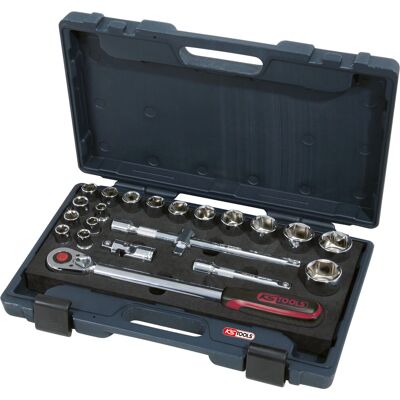 KS Tools 918.0625 22-delt sæt - Hylsesæt KS Tools 918.0625 22-delt sæt - Hylsesæt