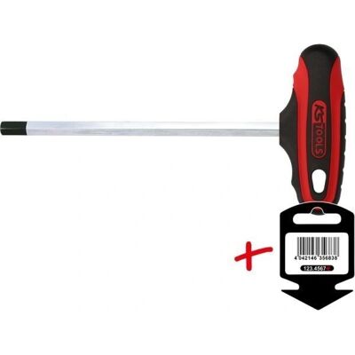 KS Tools 158.8040-E - Inbusschlüssel - Metrisch - Chrom-Vanadiumstahl - 10 mm - 23,5 cm KS Tools 158.8040-E - Inbusschlüssel - Metrisch - Chrom-Vanadiumstahl - 10 mm - 23,5 cm