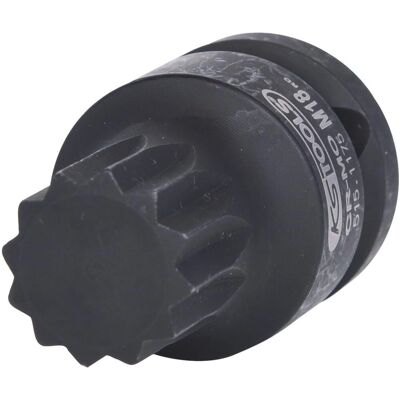 KSTOOLS 515.1175 Douille courte M18 - Outil pour perceuses KSTOOLS 515.1175 Douille courte M18 - Outil pour perceuses