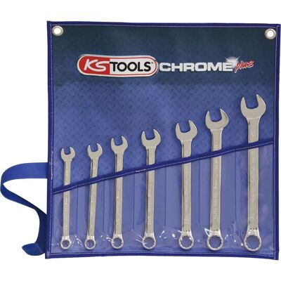 KS Tools 518.3020 Kombinationsschlüsselsatz - 7-teilig, Chrom KS Tools 518.3020 Kombinationsschlüsselsatz - 7-teilig, Chrom