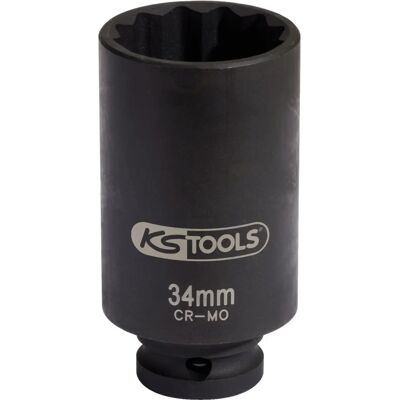 KSTOOLS Ks Tools Buje especial para atornillador de impacto - Eje de transmisión - 12 puntos - 1/2" KSTOOLS Ks Tools Buje especial para atornillador de impacto - Eje de transmisión - 12 puntos - 1/2"