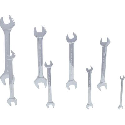 KS Tools 518.3200 Chrom-Offen-End-Schlüssel - 8 Stück KS Tools 518.3200 Chrom-Offen-End-Schlüssel - 8 Stück
