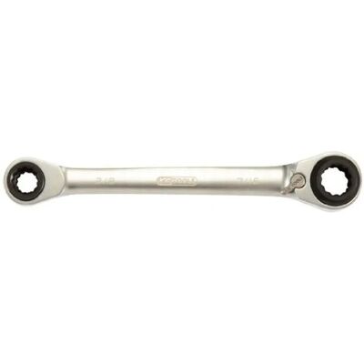 KS Tools Llave de trinquete reversible - 4 tamaños - 150mm KS Tools Llave de trinquete reversible - 4 tamaños - 150mm