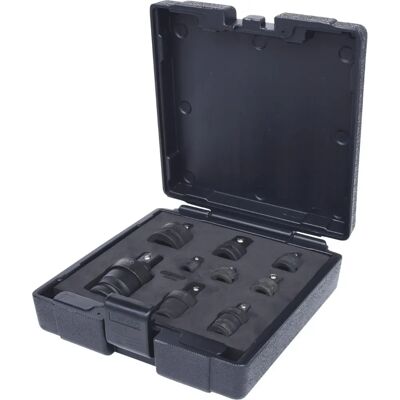KS TOOLS 9-teiliges Verlängerungs- und Reduzieradapter-Set - Für Impact-Schlagschrauber KS TOOLS 9-teiliges Verlängerungs- und Reduzieradapter-Set - Für Impact-Schlagschrauber