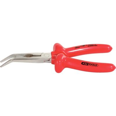 KS Tools Værktøj - 200mm, 1000V, Bøjet, Præcisionsskæring KS Tools Værktøj - 200mm, 1000V, Bøjet, Præcisionsskæring