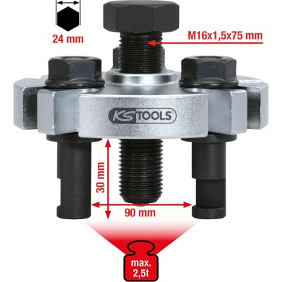 KS Tools 150.3130 ściągacz kół pasowych - uniwersalny KS Tools 150.3130 ściągacz kół pasowych - uniwersalny