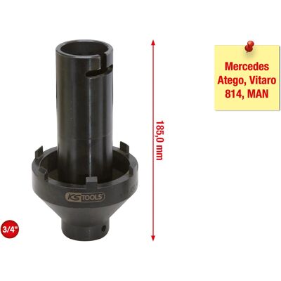 KS Tools 450.0160 Steckschlüssel-Set - Hochpräzise für Mercedes KS Tools 450.0160 Steckschlüssel-Set - Hochpräzise für Mercedes