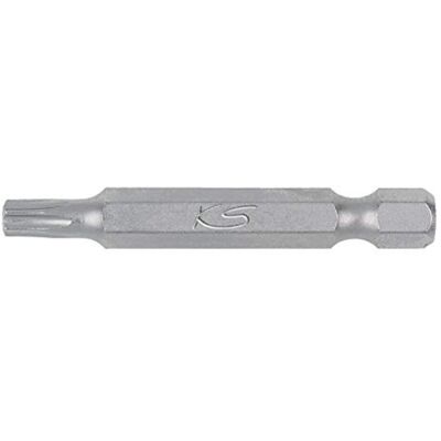 KS Tools 1/4" Embout Torx - 50mm - Pack de 5 - Nickelé, Modèle TB10 - Embouts de tournevis KS Tools 1/4" Embout Torx - 50mm - Pack de 5 - Nickelé, Modèle TB10 - Embouts de tournevis