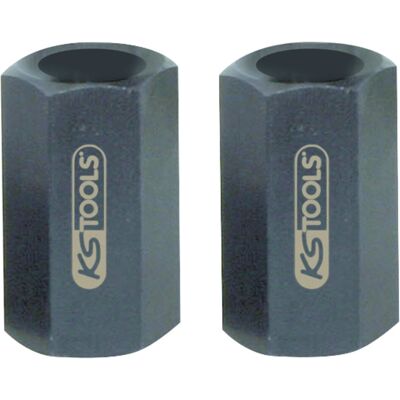 KS Tools 450.0055 Steckdosenset - Gewindeadapter 2 Stück KS Tools 450.0055 Steckdosenset - Gewindeadapter 2 Stück