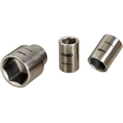 KS Tools 965.3817 Titanio Chiave 17mm - Set di bussole KS Tools 965.3817 Titanio Chiave 17mm - Set di bussole