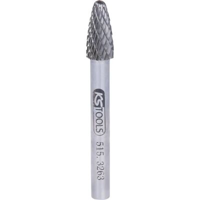 KS Tools 515.3263 Roterende Boren - Metaal, Ovaal, Gietijzer, Kunststof KS Tools 515.3263 Roterende Boren - Metaal, Ovaal, Gietijzer, Kunststof