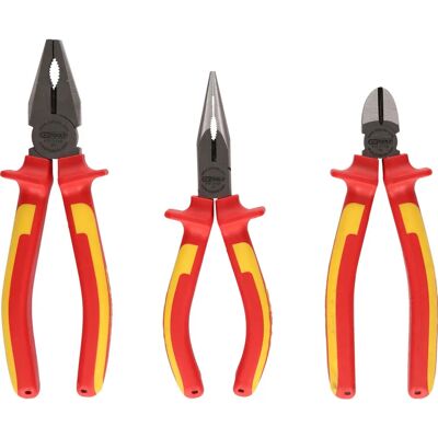 KSTOOLS Isolierte Zangen Set - 3 Teile - 117.1110 KSTOOLS Isolierte Zangen Set - 3 Teile - 117.1110