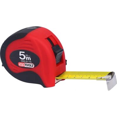KS Tools 5m Stahlmaßband mit Feststeller - Messwerkzeug KS Tools 5m Stahlmaßband mit Feststeller - Messwerkzeug