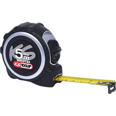 KS Tools 300.0132 Maßband - 5m, Schwarz-Grau, Automatik-Sperre KS Tools 300.0132 Maßband - 5m, Schwarz-Grau, Automatik-Sperre