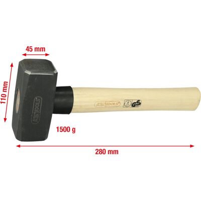 KS Tools 142.5150 Vasara - Käsityökalu KS Tools 142.5150 Vasara - Käsityökalu